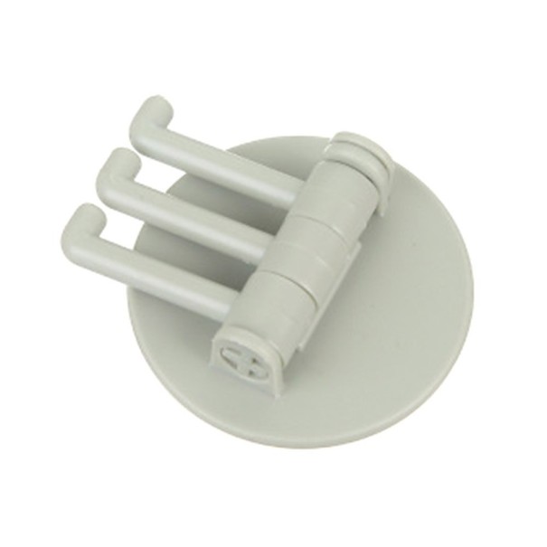 Kunststof hanger met haken lichtgroen