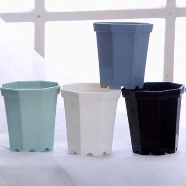 Kunststoff-Blumentopf 4-tlg mehrfarbig L
