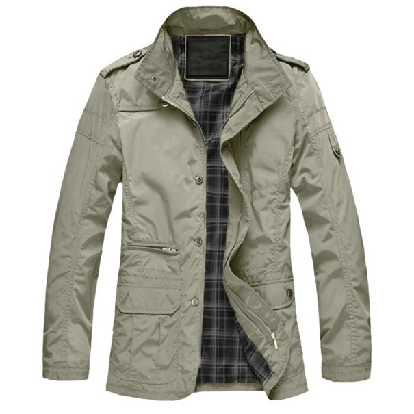 Kurtka męska F1076 khaki XL