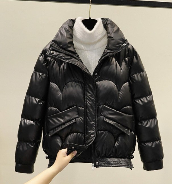 Kurtka zimowa damska P2243 czarny L
