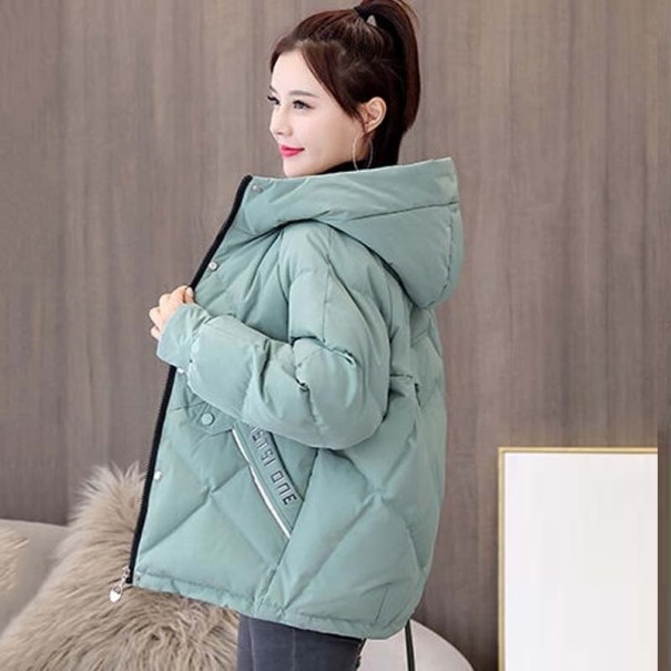 Kurtka zimowa damska P2296 zielony M