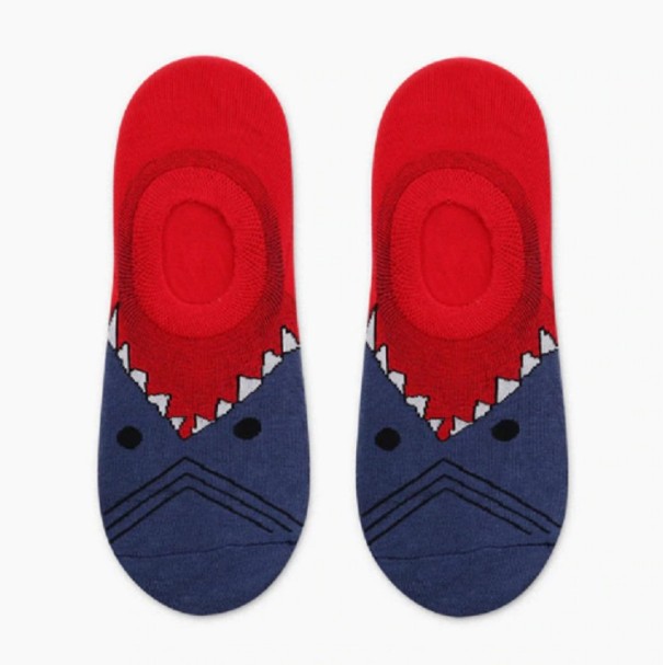 Kurze Herrensocken mit Tieren 8