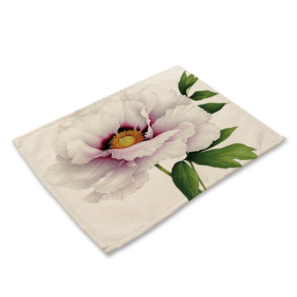 Kuvertdækning med blomst 6