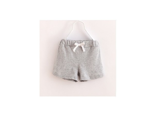 Kvalitets børneshorts - Grå 2