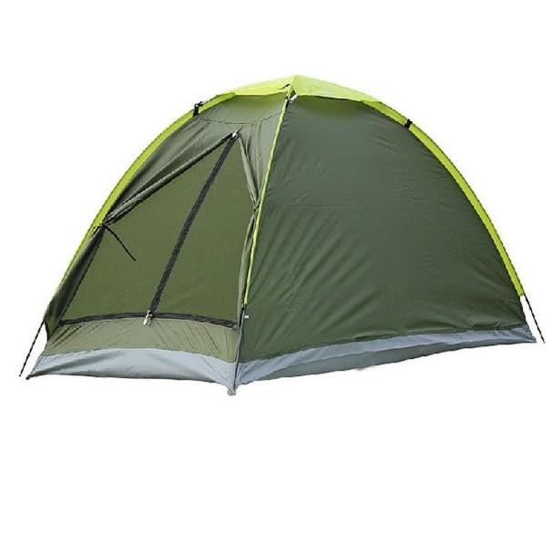 Kvalitets campingtelt grøn