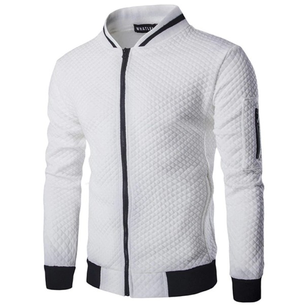 Kvalitets herrejakke J2911 hvid L