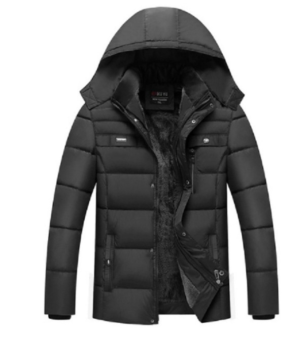Kvalitní pánská bunda na zimu J1962 černá XXL