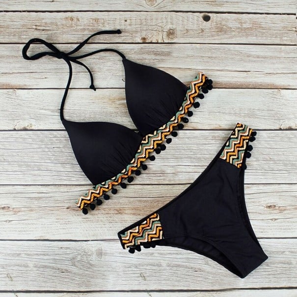 Kvinders bikini P380 orange S