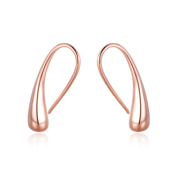 Kvinders hængende øreringe gammelrosa