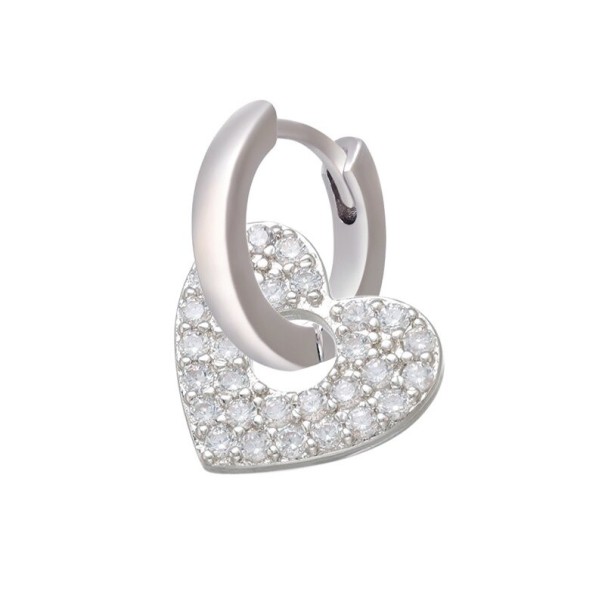 Kvinnors bågeörhängen med hänge 14