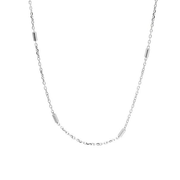 Kvinnors halsband silver 3
