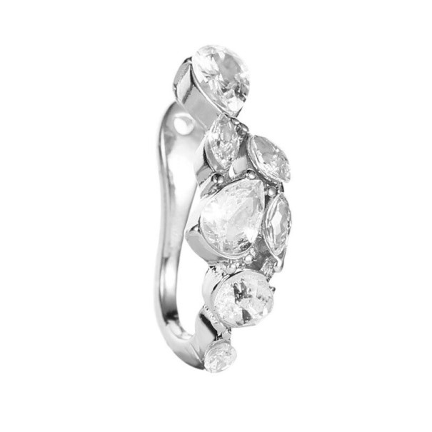 Kvinnors örhänge H817 silver 6