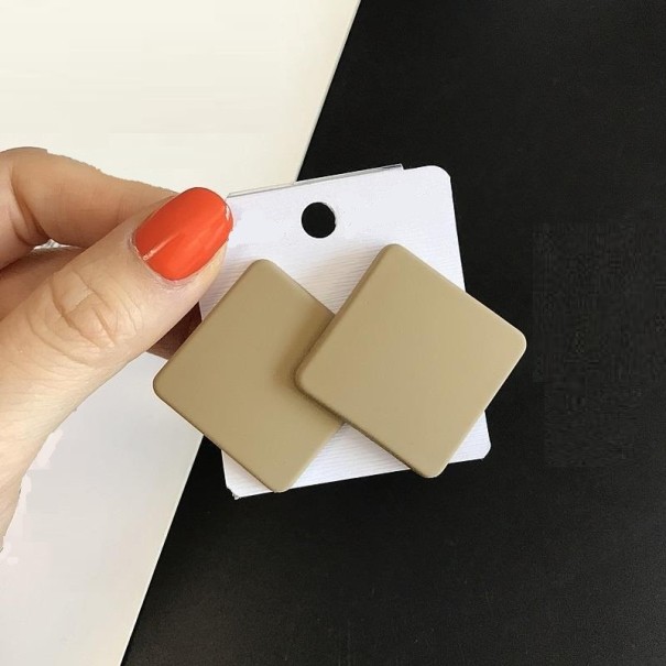 Kvinnors örhängen J119 beige 1