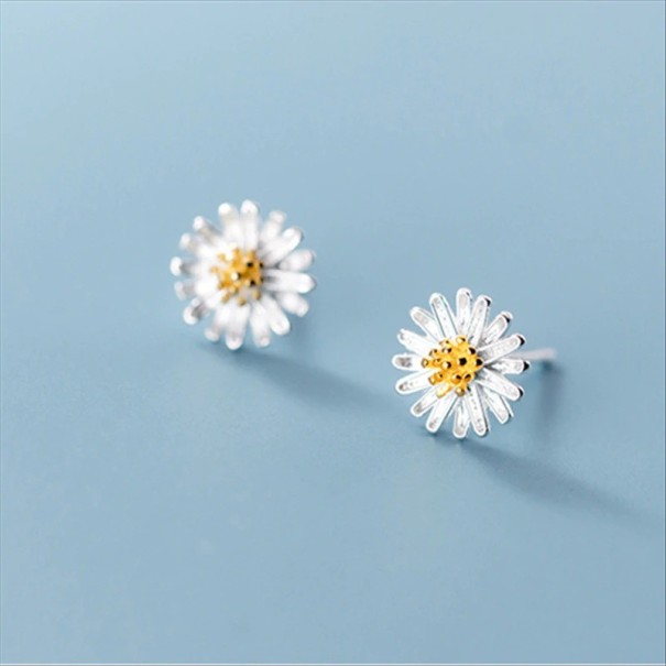 Kvinnors örhängen med daisy frön 6 mm