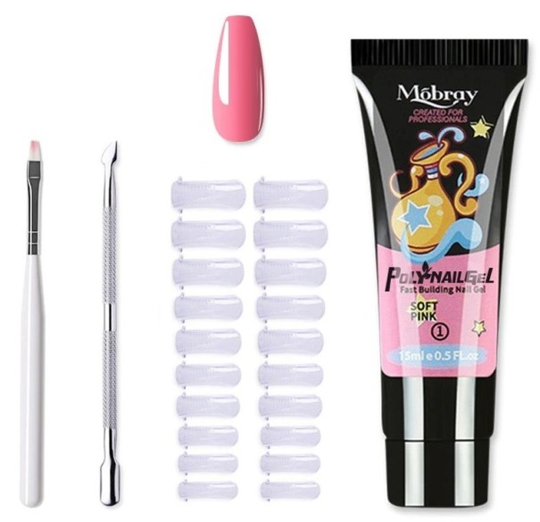Kynsien muotoilusetti J294 Soft pink