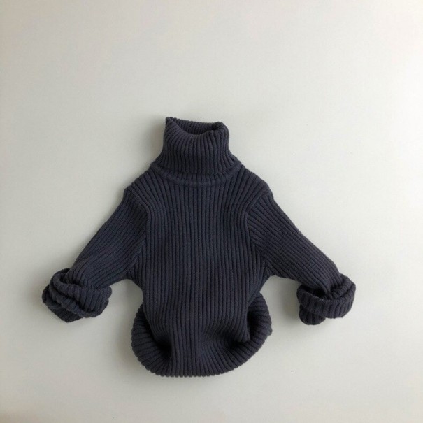L602 för barn med turtleneck beige 5