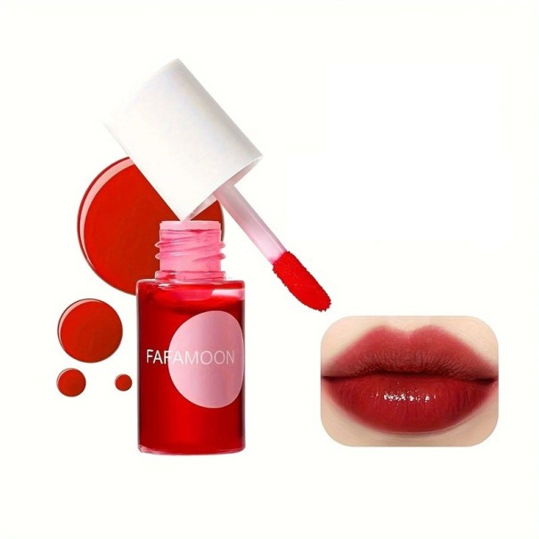 Labial líquido hidratante resistente al agua 5 ml Efecto duradero Labios bonitos y voluminosos Aplicación suave Labios protegidos de la resequedad Resistente al agua y al sudor Strawberry
