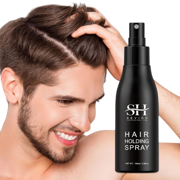 Lacca per capelli per uomini 100 ml Spray idratante per capelli con glicerina Cura dei capelli Fissaggio della pettinatura Protezione dalla secchezza Prodotto per lo styling 1