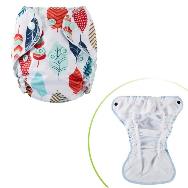 Läckagesäkra blöjbyxor för nyfödda 5