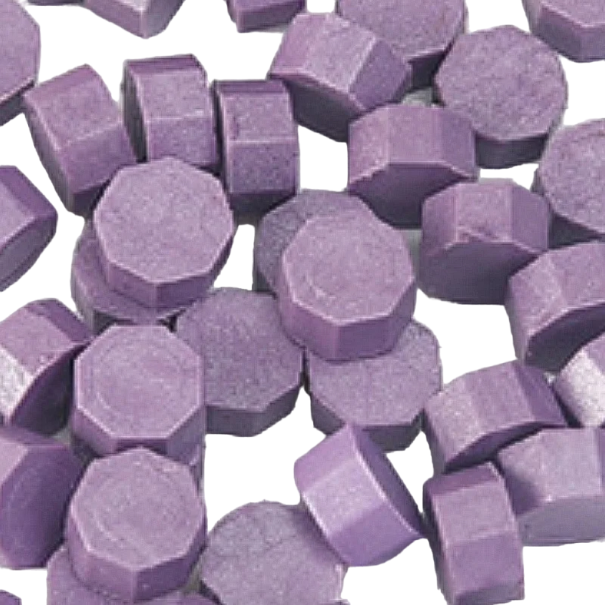 Lacre granulado 200 uds Lacre de color morado