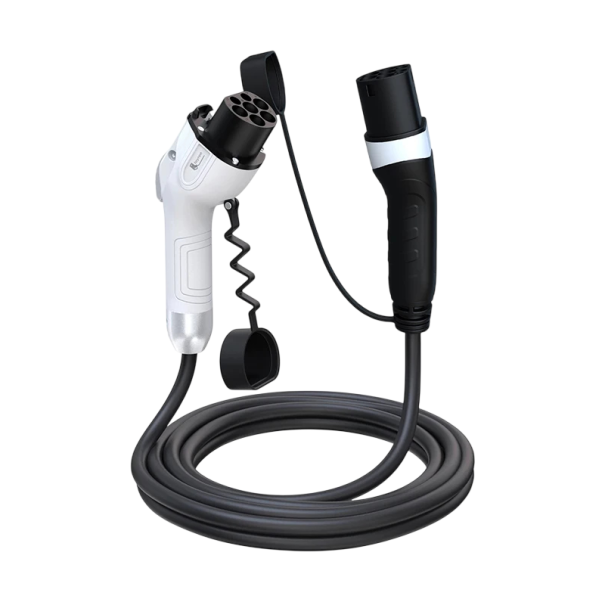 Lade kabel feyree für Elektrofahrzeuge GB/T auf Type 2 einphasig 16 A 3,5 kW IP65 schwarz mit Steckern GB/T20234 und IEC 62196-2