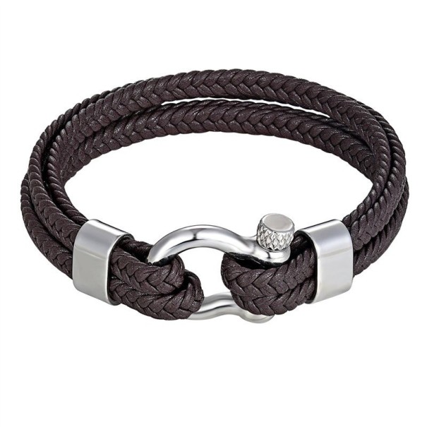 Läderarmband H569 19 cm 7
