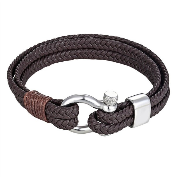 Läderarmband H569 21 cm 9