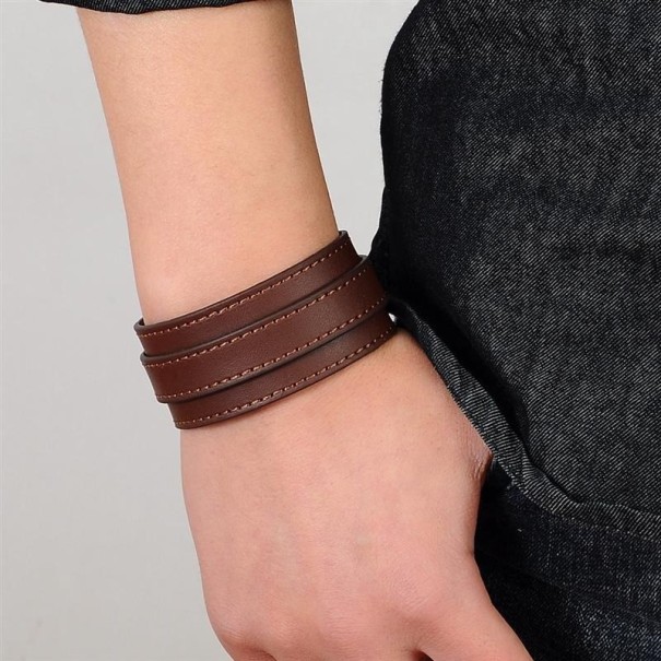 Läderarmband H661