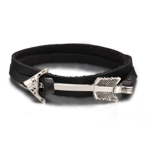 Läderarmband med pil 11