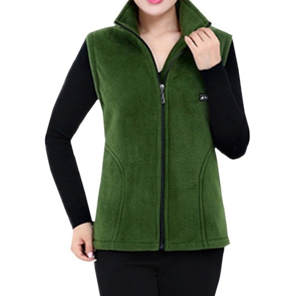 Ladies' Autumn Gilet P1346 green XL