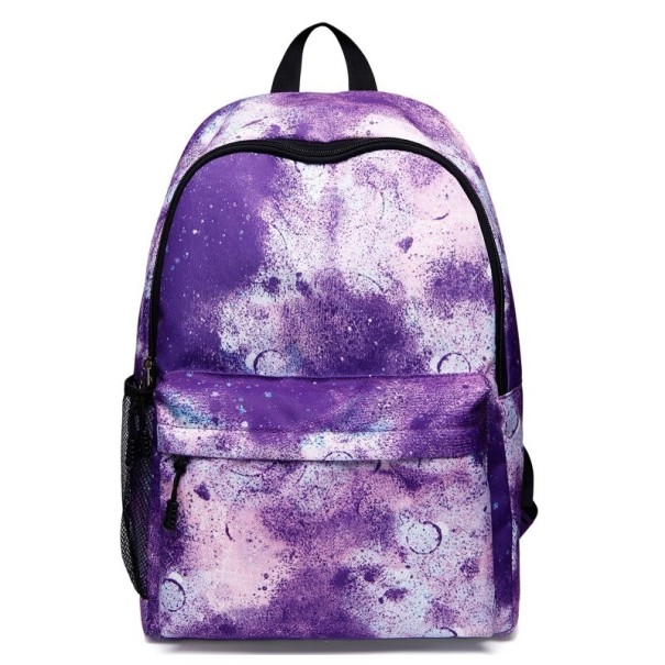 Ladies' Backpack with USB purple