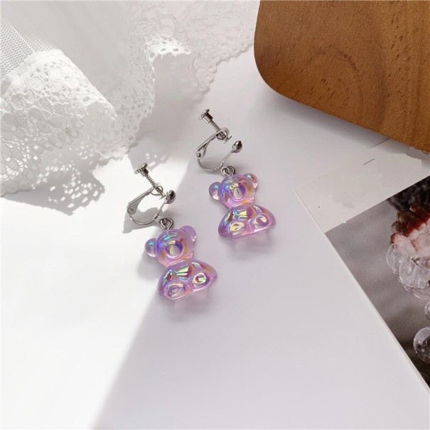 Ladies' Bear Drop Earrings J140 4