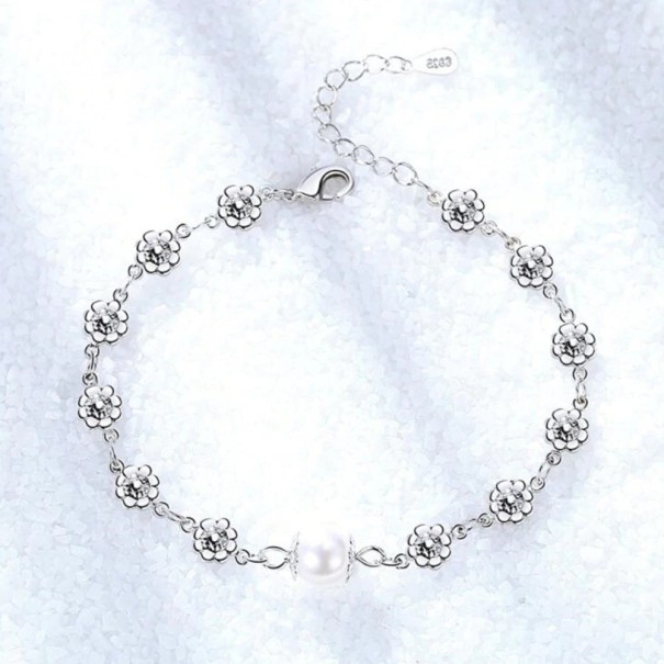 Ladies' Bracelet with Flowers A2441 1