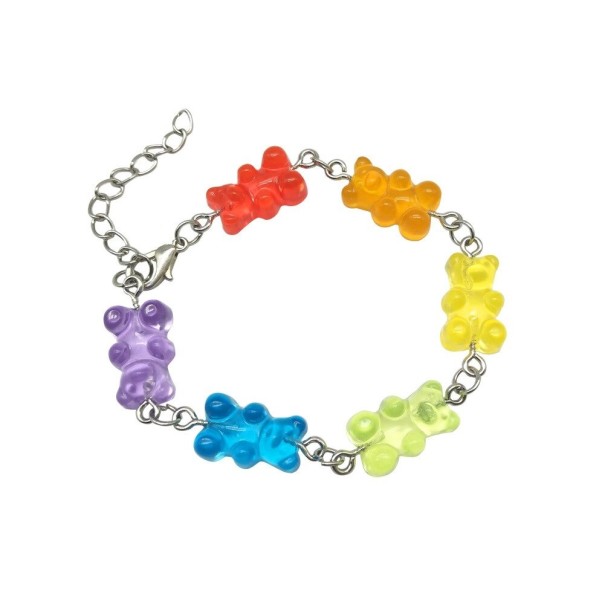 Ladies' Bracelet with Teddy Bears multicolour