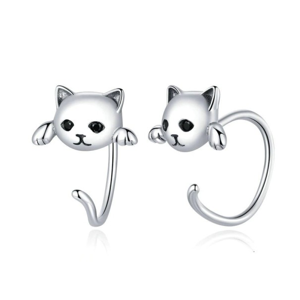 Ladies' Cat Earrings G1207 1