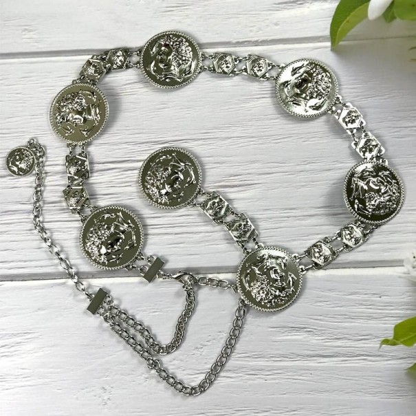 Ladies' Chain Belt L212 silver