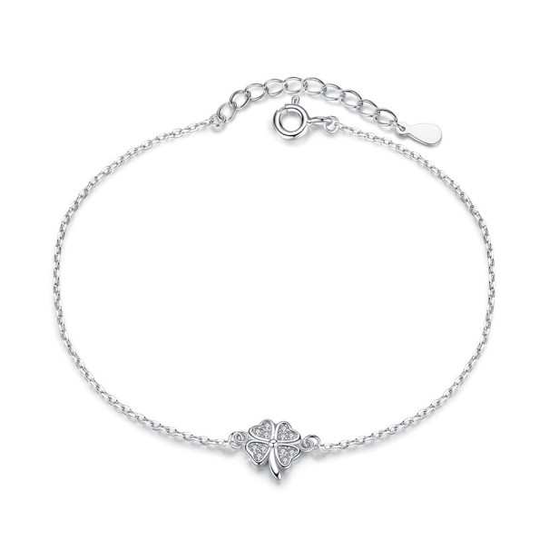 Ladies' Chain Bracelet Four-Leaf Clover 1