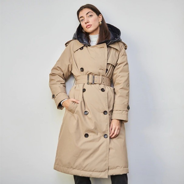 Ladies' Coat P1873 beige M