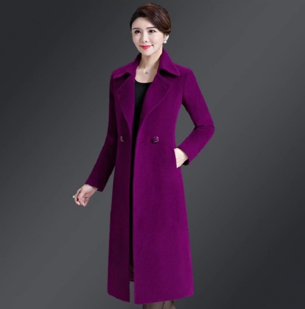 Ladies' Coat P2516 purple L