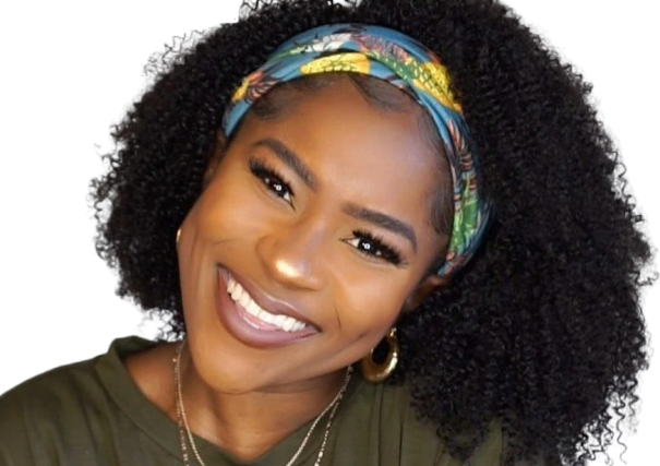 Ladies Curly Wig Made of Real Hair N888 1