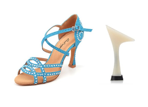 Ladies' Dance Shoes A475 blue 39 9 cm