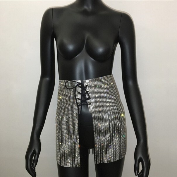 Ladies' Decorative Skirt with Ties M 6