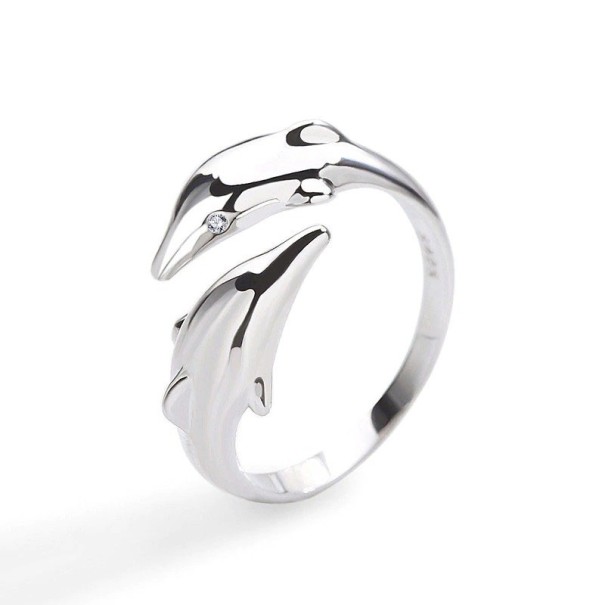 Ladies' Dolphin Ring 1