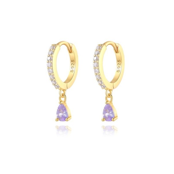 Ladies' Drop Earrings H748 gold 4