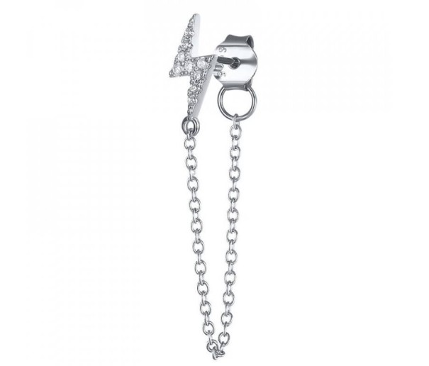 Ladies' Drop Earrings silver 7