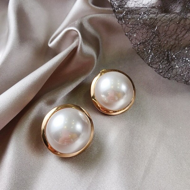 Ladies' Drop Earrings with Pearl G1261 1