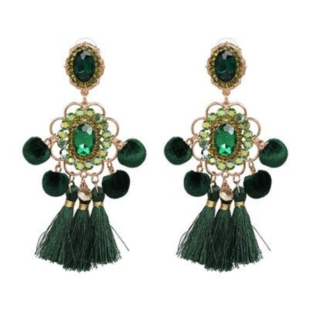 Ladies' Drop Earrings with Tassel G1411 19