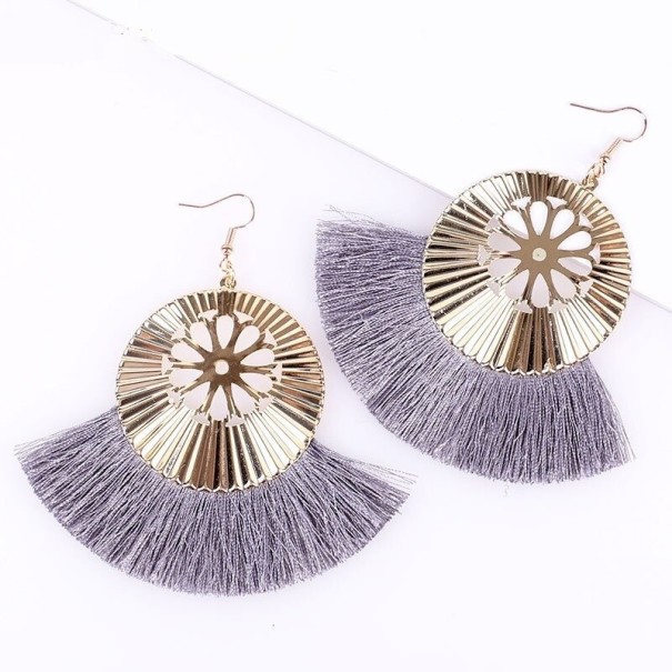 Ladies' Drop Earrings with Tassel G580 22
