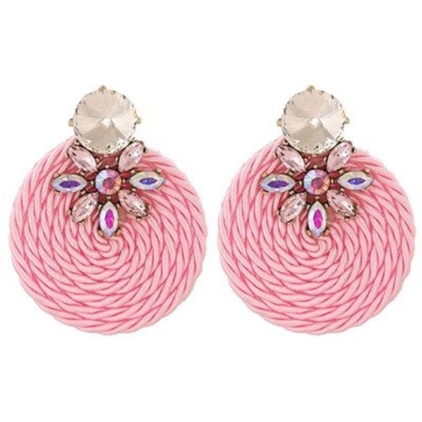 Ladies' Drop Earrings with Zirconia G202 14