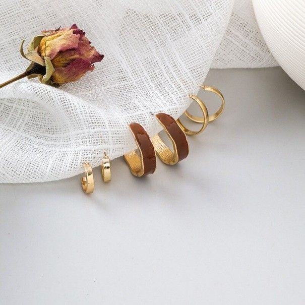 Ladies' Earrings 3 Pairs G1266 4